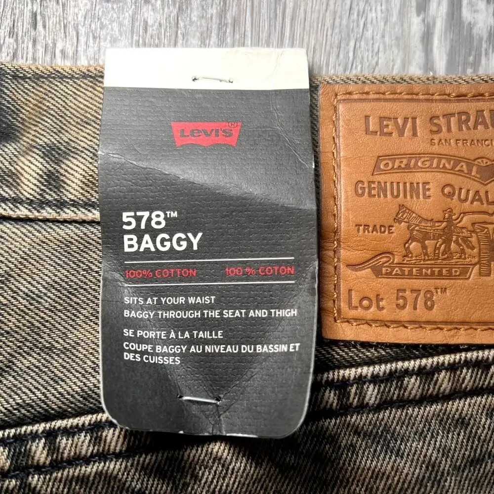LEVI'S 578 Baggy Mens Jeans NWT